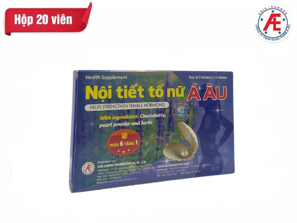 TPBVSK Nội Tiết Tố Nữ Á Âu